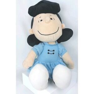 Peanuts Lucy Plush Khol's Cares Blue Girl 14" 2019 With Tag Stuffed Animal Toy